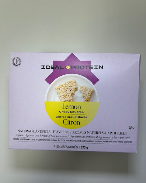 Lemon Crispy Squares