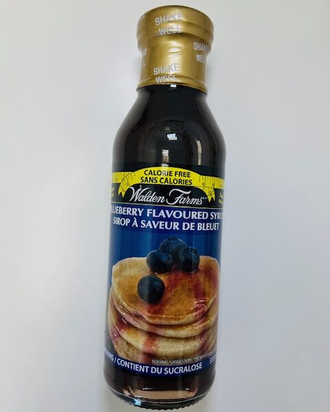 BLUEBERRY FLAVOURED SYRUP