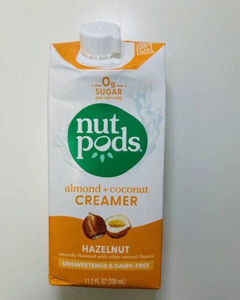 Nut Pods almond + coconut CREAMER HAZELNUT