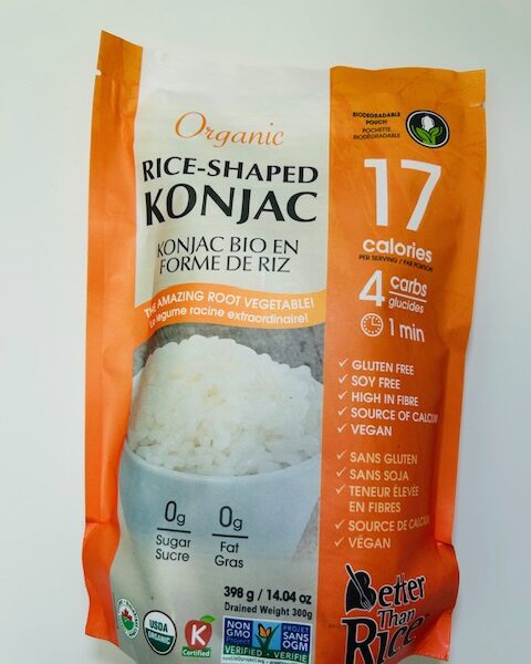 RICE-SHAPED KONJAC