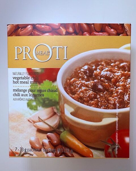 Vegetable chili hot meal mix
