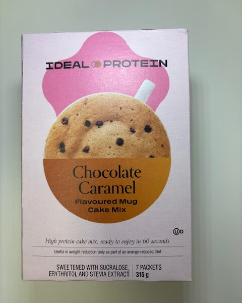 IDEAL PROTEIN Chocolate Caramel Flavoured Mug Cake Mix
