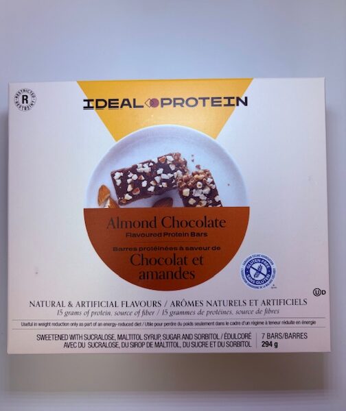 IDEAL PROTEIN Almond Chocolate Flavoured Protein Bars