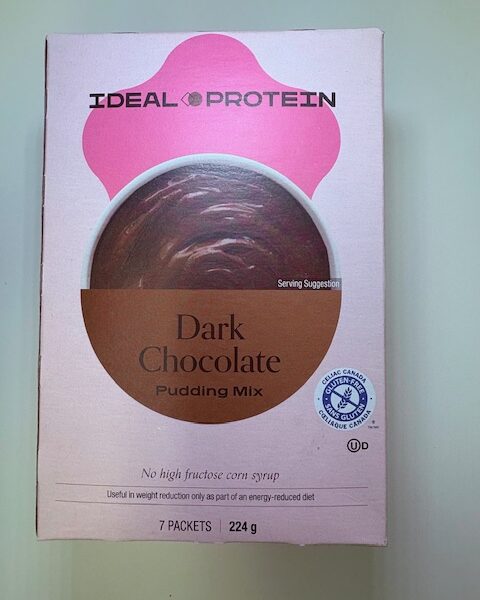 IDEAL PROTEIN Serving Suggestion Dark Chocolate Pudding Mix