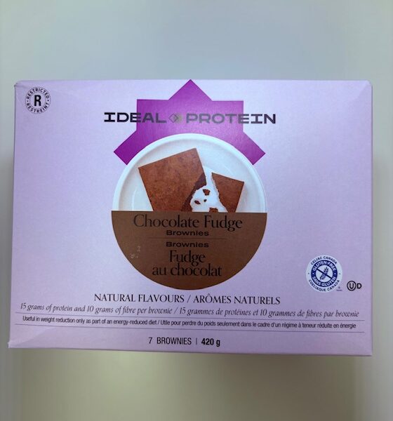 IDEAL PROTEIN Chocolate Fudge Brownies