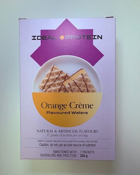 IDEAL PROTEIN Orange Crème Flavoured Wafers
