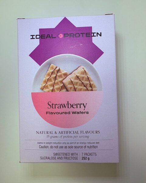 IDEALPROTEIN Strawberry Flavoured Wafers