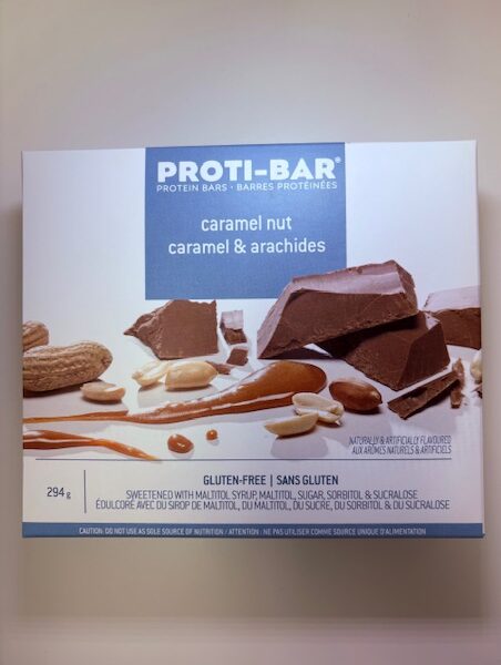 PROTI-BAR PROTEIN BARS caramel nut caramel & arachides