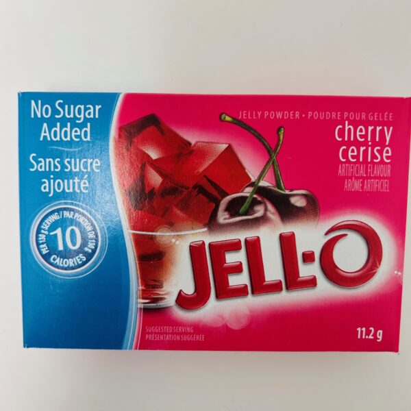 Jello - Cherry (No Sugar Added)